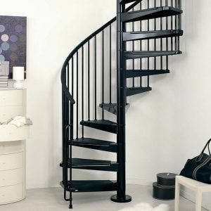 escalier-colimacon-metal-noir-acier escalier-colimacon-metal-noir-acier